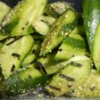 きゅうりのお茶漬け物