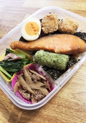旦那さん弁当♡海苔弁-レシピのメイン写真