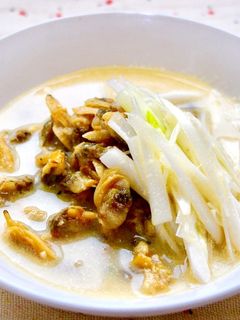 あさりの豆乳酒蒸し-レシピのメイン写真