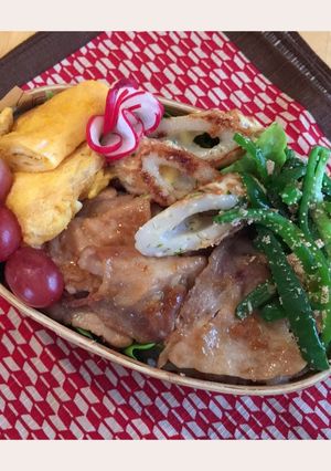 我が家の曲げわっぱ弁当#13-レシピのメイン写真