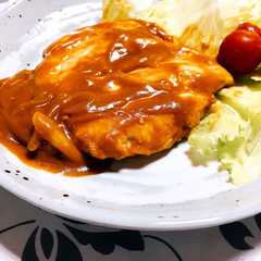 鶏むね肉☆トマトジュースカレーソース！-レシピのメイン写真