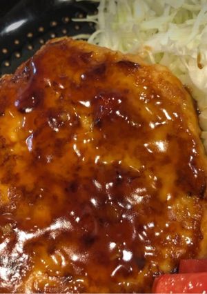 鶏肉と豆腐のハンバーグ-レシピのメイン写真