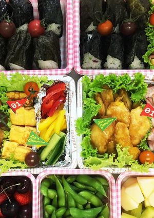 運動会のお弁当☆2017☆-レシピのメイン写真