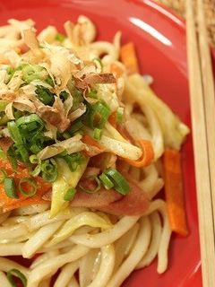 麺つゆマヨ焼きうどん。-レシピのメイン写真