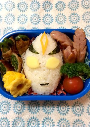 簡単＊ウルトラマン＊ダイナ＊幼稚園お弁当-レシピのメイン写真