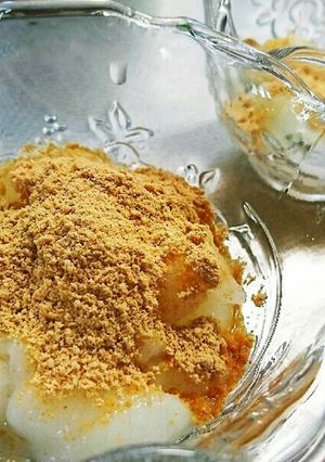 材料3つ!混ぜるだけのとろうまわらび餅♡-レシピのメイン写真