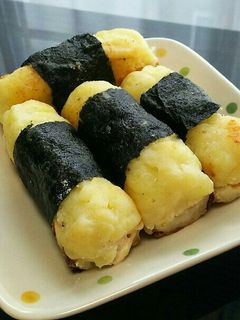 ちくわのツナポテトのせ海苔巻き-レシピのメイン写真
