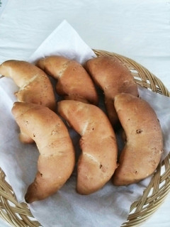 くるみパン(黒糖・米粉入り)-レシピのメイン写真