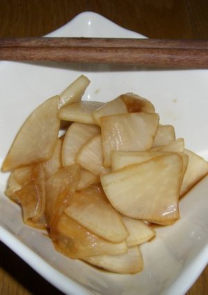 即席！辛うま大根のお漬物-レシピのメイン写真