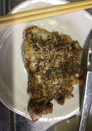 アウトドア 簡単 豚ステーキ-レシピのメイン写真