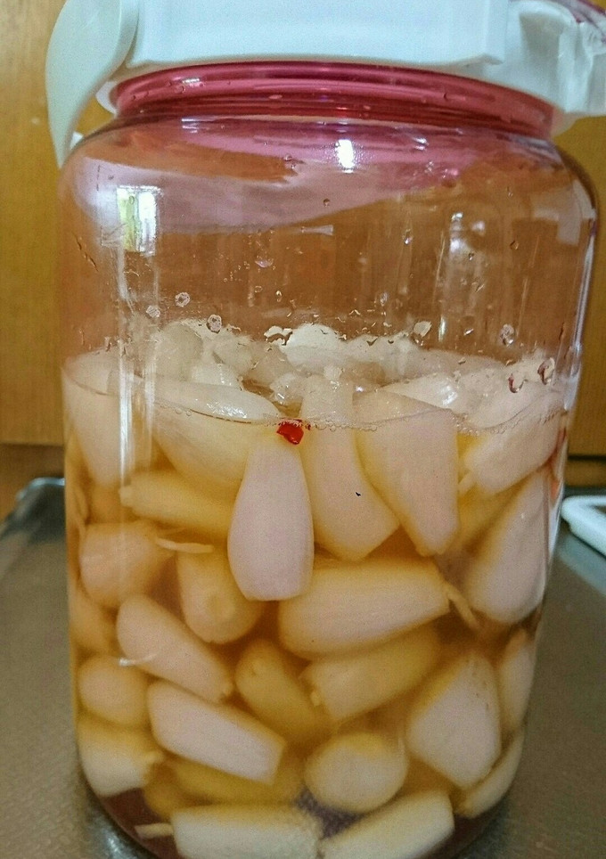凄く食べ易く旨い♪らっきょうの甘酢漬け-レシピのメイン写真