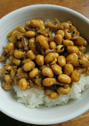 本日の朝 豆カレー-レシピのメイン写真