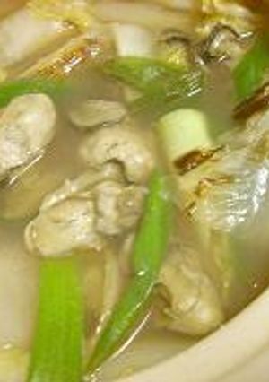 焼き野菜の牡蠣鍋スープ-レシピのメイン写真