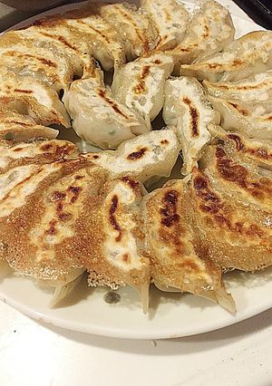 なすとキャベツの餃子-レシピのメイン写真