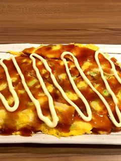キャベツと卵のお好み焼き風-レシピのメイン写真