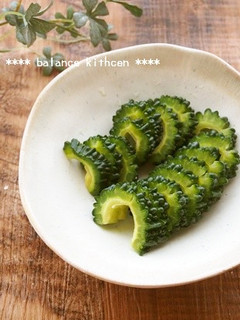 夏ばてに。ゴーヤのぬか漬け。-レシピのメイン写真