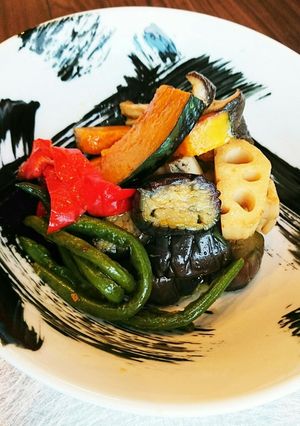 彩キレイな夏野菜の揚げ浸し⭐-レシピのメイン写真