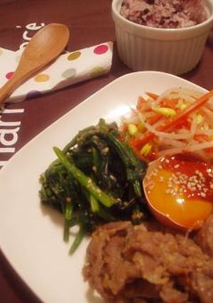 コチュマヨで食べるナムル-レシピのメイン写真