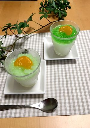 簡単！とろける濃厚カルピスゼリー-レシピのメイン写真
