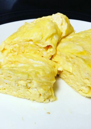 ウチの母の味！マヨネーズの卵焼き-レシピのメイン写真