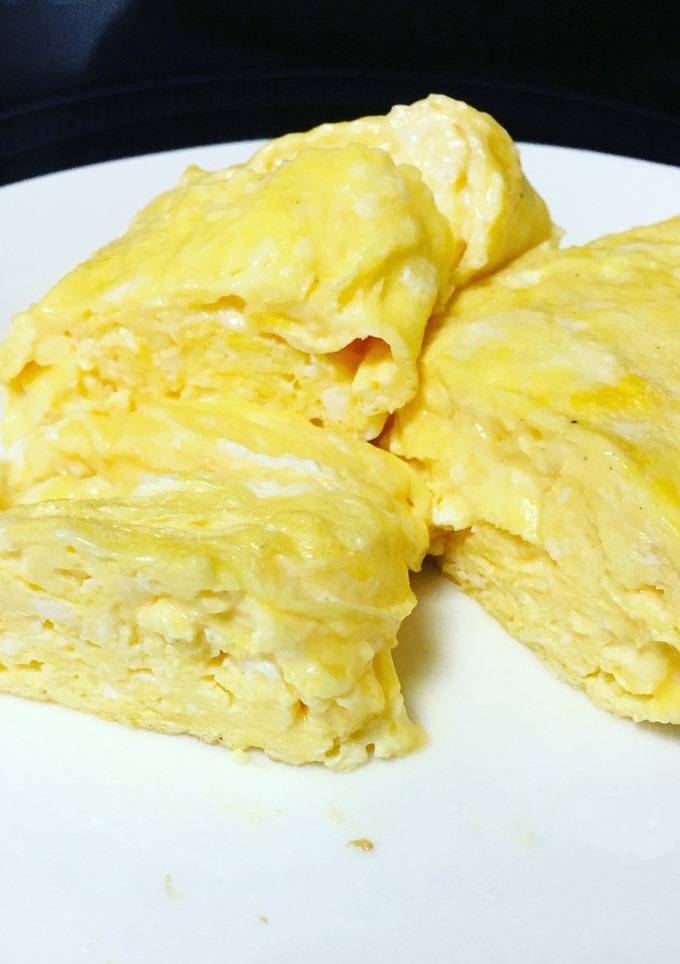 ウチの母の味！マヨネーズの卵焼き-レシピのメイン写真