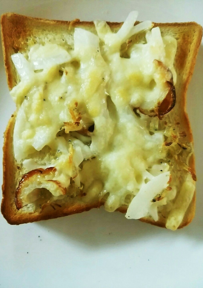 今だけ！旬の新玉トースト-レシピのメイン写真
