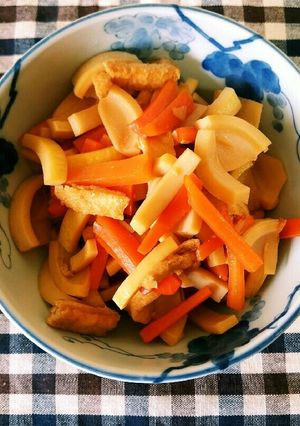 きんぴらたけのこ-レシピのメイン写真