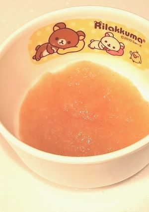 離乳食や風邪のオヤツにリンゴのトロトロ煮-レシピのメイン写真