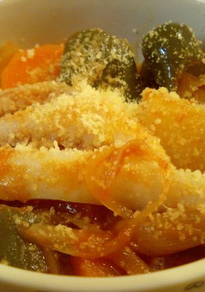 ☆たっぷり野菜＆いかのトマト煮物☆-レシピのメイン写真
