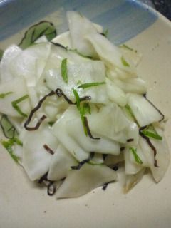 蕪のしそ昆布-レシピのメイン写真