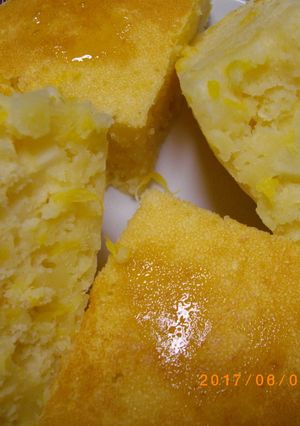 ホットケーキ　フルーツミックス　炊飯　-レシピのメイン写真