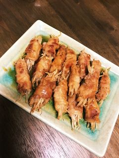 節約レシピ 豚肉のモヤシ巻き甘辛味で!-レシピのメイン写真