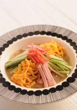 ところてんのゴマダレ冷やし中華風-レシピのメイン写真