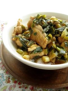 鶏肉のネギすっぱ煮-レシピのメイン写真