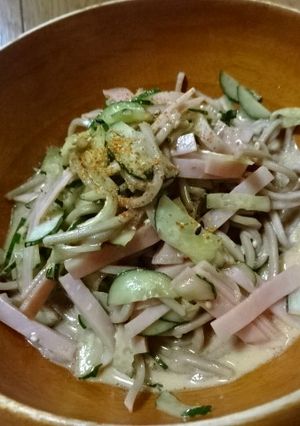 そばサラダ-レシピのメイン写真