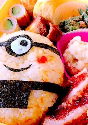 可愛いキャラ弁〜ミニオン〜-レシピのメイン写真