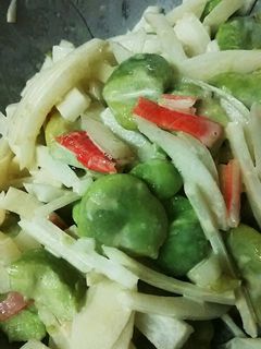 そら豆と新玉のサラダ-レシピのメイン写真