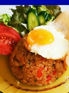 本格的⭐うちの美味しいナシゴレン!!-レシピのメイン写真