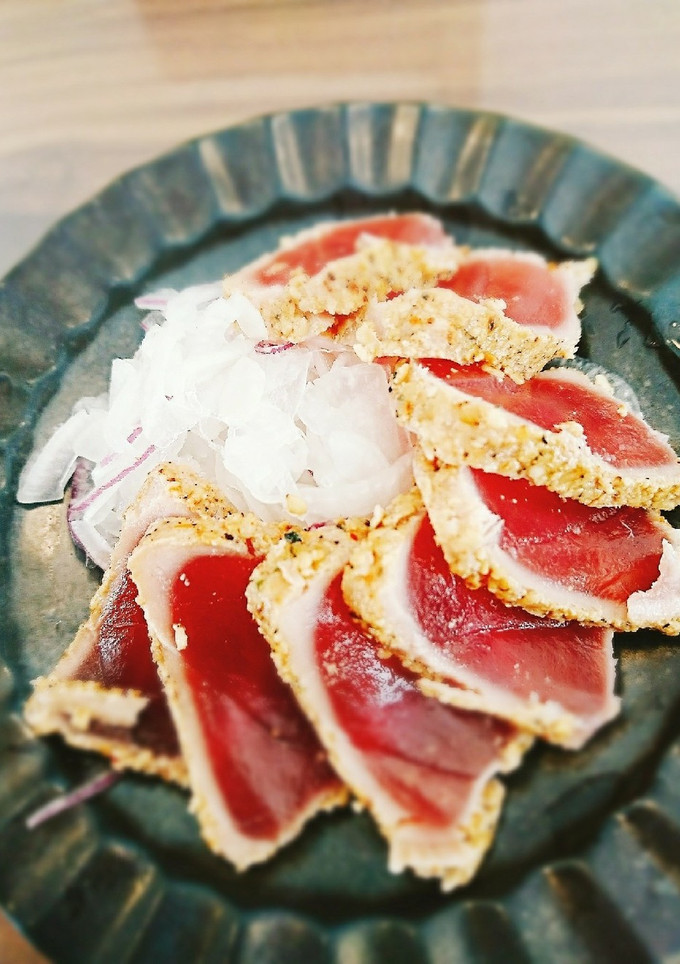 おもてなし♪炙りマグロ風-レシピのメイン写真