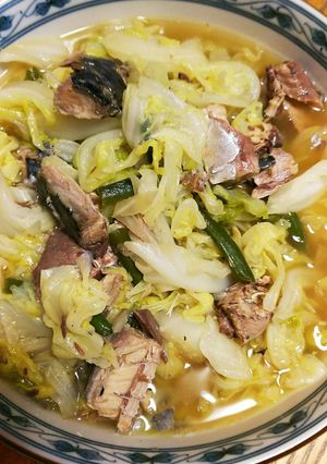 キャベツたっぷり＆サバ缶の炒め煮☆-レシピのメイン写真