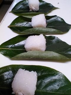 サイコロ 柿の葉寿司-レシピのメイン写真