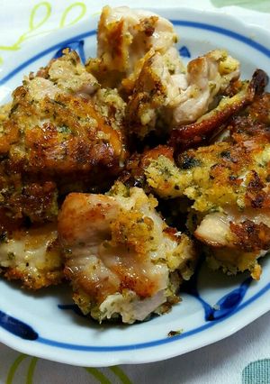 鶏モモ肉のレモンパン粉焼き-レシピのメイン写真