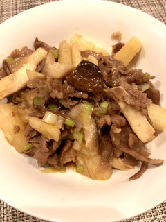長芋と牛肉のオイスター炒め-レシピのメイン写真