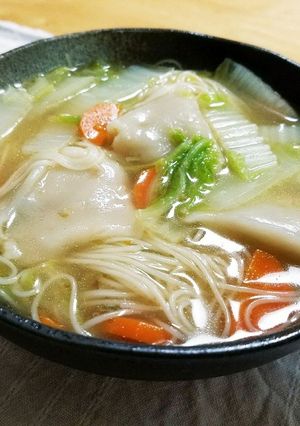 水餃子の柚子胡椒 煮麺-レシピのメイン写真