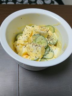 簡単小鉢♪はんぺんと胡瓜の卵マヨサラダ-レシピのメイン写真