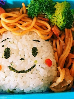 女の子*顔*キャラ弁*幼稚園-レシピのメイン写真