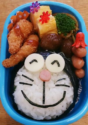 ドラえもん*キャラ弁*幼稚園-レシピのメイン写真