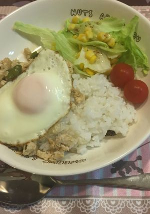 暑い季節に食べたい！ガパオライス-レシピのメイン写真