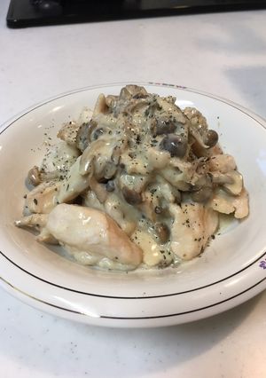 鶏むね肉のストロガノフ♪サワークリームで-レシピのメイン写真