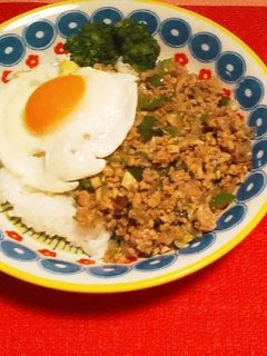 もりもり、ガパオライス-レシピのメイン写真